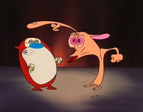 Screenshots from the 1994 Games Animation cartoon Stimpy