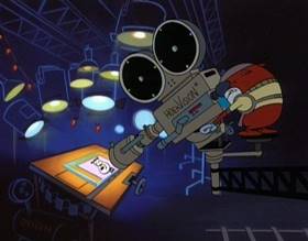 Screenshots from the 1994 Games Animation cartoon Stimpy