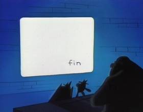 Screenshots from the 1994 Games Animation cartoon Stimpy