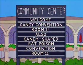 Screenshots from the 1994 Gracie Films cartoon Homer Badman