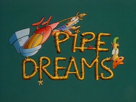 Screenshots from the 1994 Games Animation cartoon Pipe Dreams