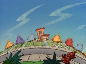 Screenshots from the 1994 Games Animation cartoon Pipe Dreams