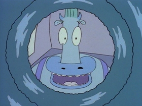 Screenshots from the 1994 Games Animation cartoon Pipe Dreams