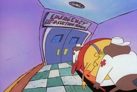 Screenshots from the 1994 Games Animation cartoon Tickled Pinky