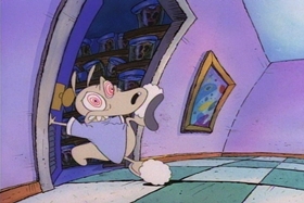 Screenshots from the 1994 Games Animation cartoon Tickled Pinky