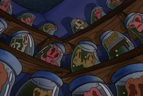 Screenshots from the 1994 Games Animation cartoon Tickled Pinky