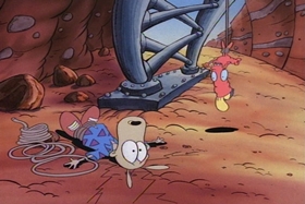 Screenshots from the 1994 Games Animation cartoon Tickled Pinky