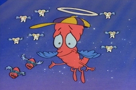 Screenshots from the 1994 Games Animation cartoon Tickled Pinky