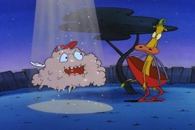 Screenshots from the 1994 Games Animation cartoon Tickled Pinky