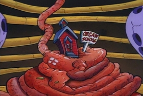 Screenshots from the 1994 Games Animation cartoon Tickled Pinky