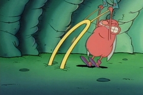 Screenshots from the 1994 Games Animation cartoon Down the Hatch