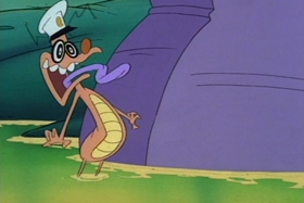 Screenshots from the 1994 Games Animation cartoon Down the Hatch