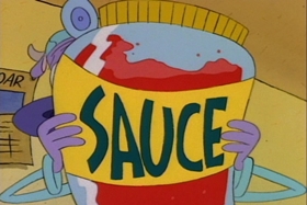 Screenshots from the 1994 Games Animation cartoon Down the Hatch