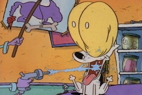 Screenshots from the 1994 Games Animation cartoon Down the Hatch