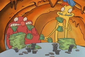 Screenshots from the 1994 Games Animation cartoon Down the Hatch