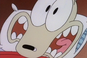 Screenshots from the 1994 Games Animation cartoon Down the Hatch