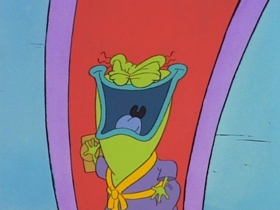 Screenshots from the 1994 Games Animation cartoon Rocko