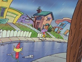 Screenshots from the 1994 Games Animation cartoon Rocko