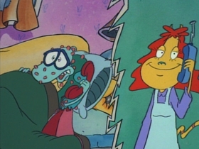 Screenshots from the 1994 Games Animation cartoon Rocko