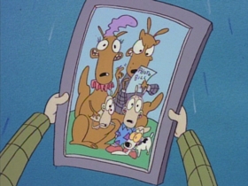 Screenshots from the 1994 Games Animation cartoon Rocko