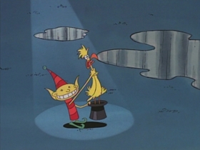Screenshots from the 1994 Games Animation cartoon Rocko