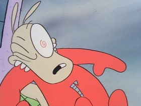 Screenshots from the 1994 Games Animation cartoon Rocko