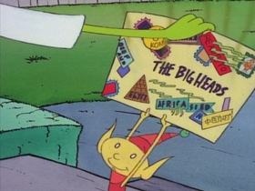Screenshots from the 1994 Games Animation cartoon Rocko