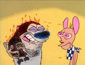 Screenshots from the 1994 Games Animation cartoon I Love Chicken