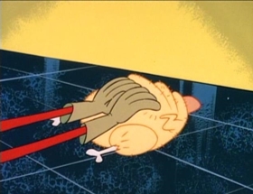 Screenshots from the 1994 Games Animation cartoon I Love Chicken