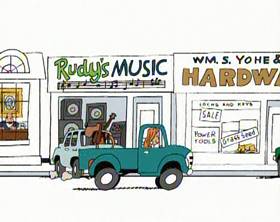 Screenshots from the 1994 Focus Design, Inc. cartoon Dollars and Sense