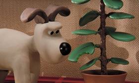 Screenshots from the 1995 Aardman cartoon A Close Shave