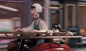 Screenshots from the 1995 Aardman cartoon A Close Shave