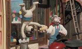 Screenshots from the 1995 Aardman cartoon A Close Shave