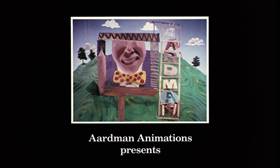 Screenshots from the 1995 Aardman cartoon A Close Shave