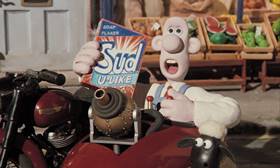 Screenshots from the 1995 Aardman cartoon A Close Shave