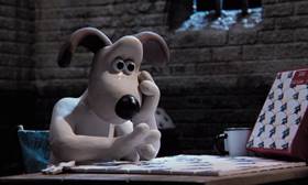 Screenshots from the 1995 Aardman cartoon A Close Shave