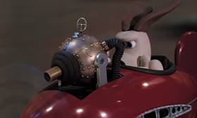 Screenshots from the 1995 Aardman cartoon A Close Shave