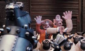 Screenshots from the 1995 Aardman cartoon A Close Shave