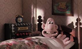 Screenshots from the 1995 Aardman cartoon A Close Shave