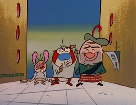 Screenshots from the 1995 Games Animation cartoon The Scotsman in Space