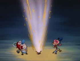 Screenshots from the 1995 Games Animation cartoon The Scotsman in Space