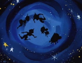 Screenshots from the 1995 Games Animation cartoon The Scotsman in Space