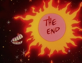 Screenshots from the 1995 Games Animation cartoon The Scotsman in Space