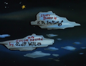 Screenshots from the 1995 Games Animation cartoon The Scotsman in Space