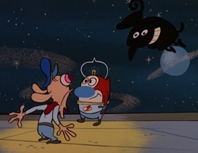 Screenshots from the 1995 Games Animation cartoon The Scotsman in Space