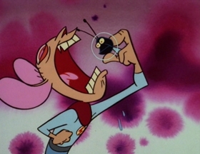 Screenshots from the 1995 Games Animation cartoon The Scotsman in Space