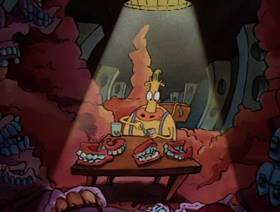 Screenshots from the 1995 Games Animation cartoon Cruisin