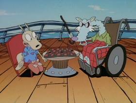 Screenshots from the 1995 Games Animation cartoon Cruisin