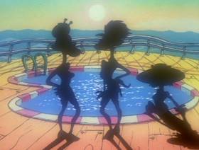 Screenshots from the 1995 Games Animation cartoon Cruisin
