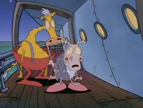 Screenshots from the 1995 Games Animation cartoon Cruisin